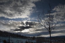 Dramatic sunset
