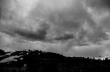 Angry sky
